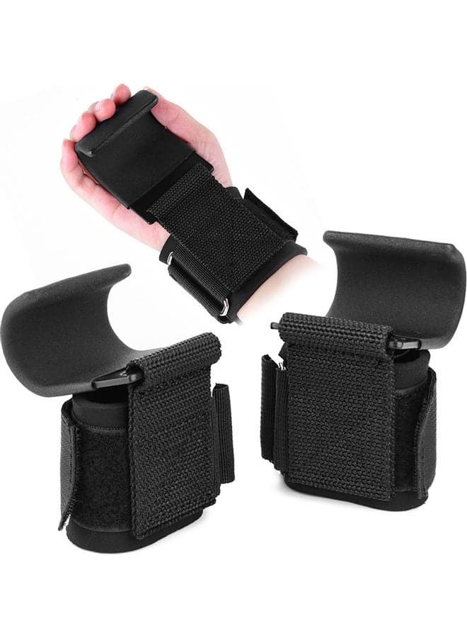 Weightlifting Wraps Hooks for Gym Exercise Wrist Support Brace for Men Women 25x5x20cm 25x5x20cm