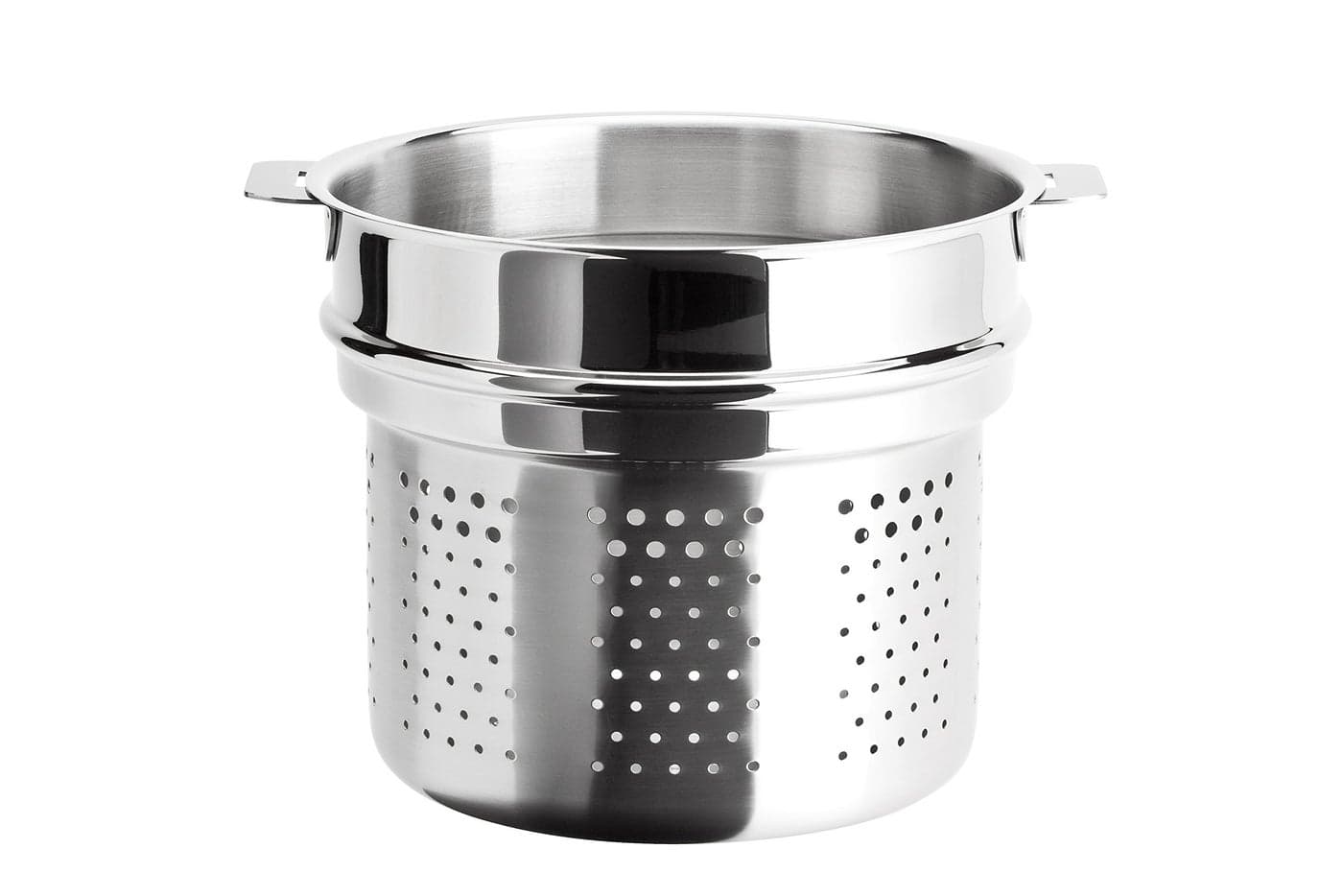 Cristel Pasta Basket, 7 quart, Silver