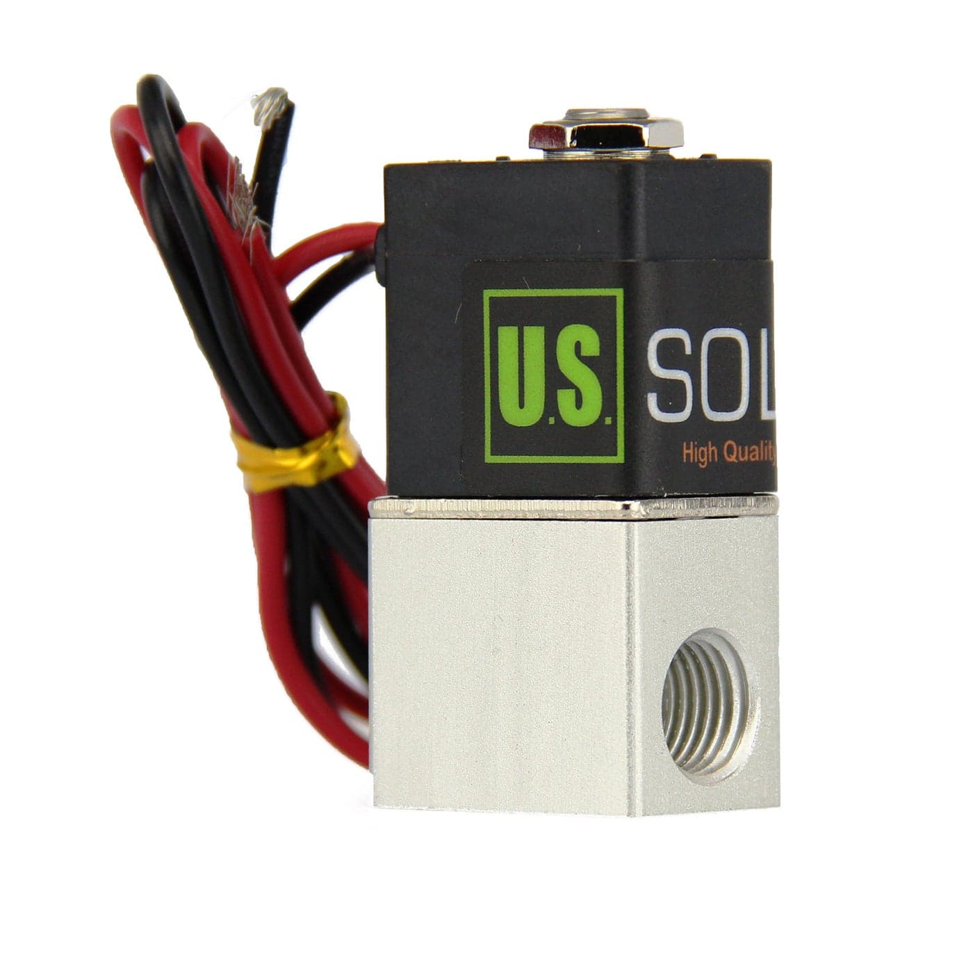 U.S. Solid 1/8inches NPT Electric Solenoid Valve 12 V DC 2 way Normally Closed Air Valve from U.S. Solid