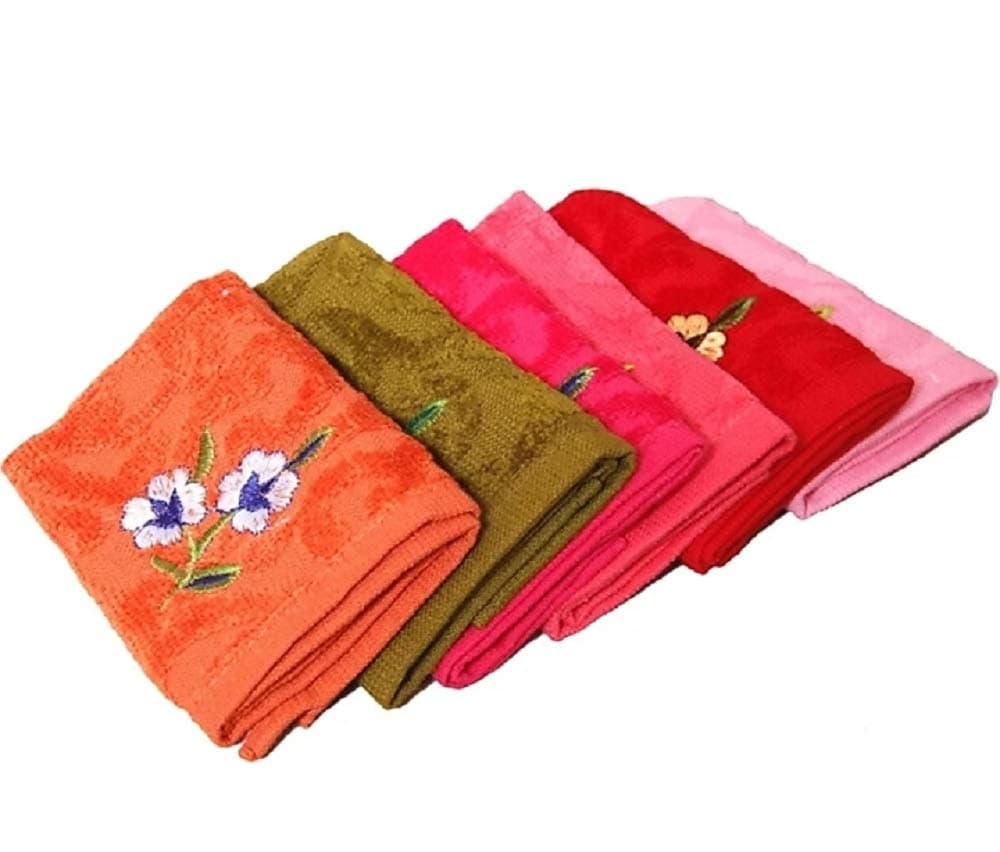 Khillayox Women's Cotton face Towel Come Handkerchief Towel rumal for Women and Girls (12)