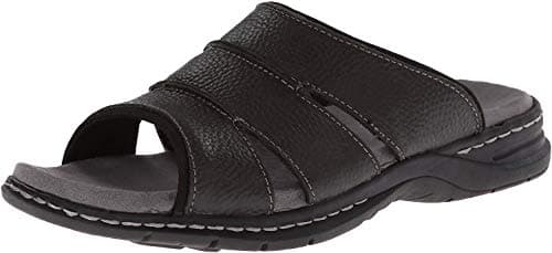 Dr. Scholl's Shoes Men's Gordon Sandal, Black, 10 M US
