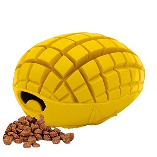 LPHSNR Upgrade Mango Dumbbells Dog Chew Toys for Aggressive Chewers Large Dogs Indestructible Tough Dog Toys Interactive Durable with Mango Scent Dental Clean Highly Bite Resistant