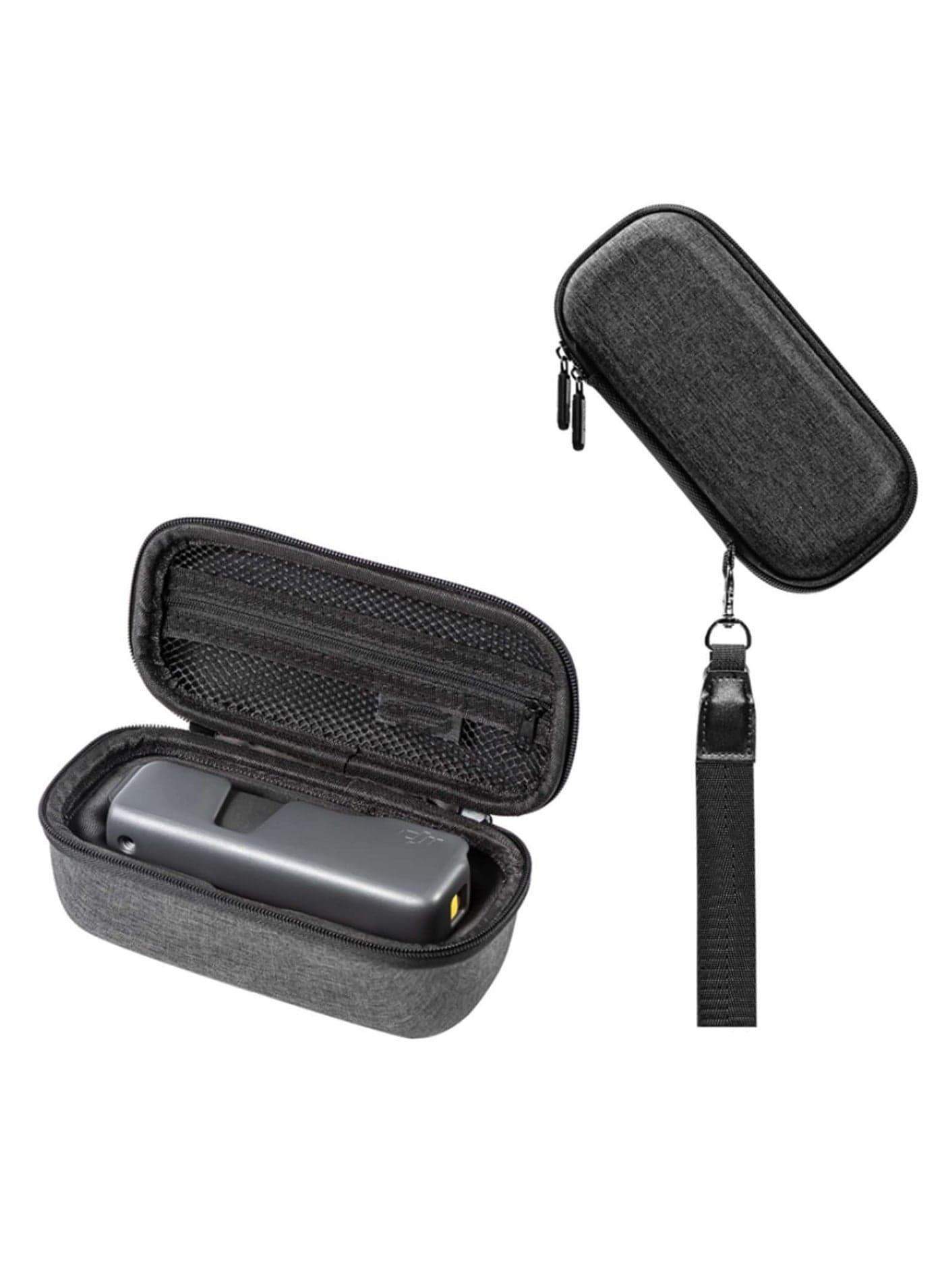 Waterproof PU Carry Case Handbag for DJI Osmo Pocket 2 Gimbal Accessory with Wrist Strap Protective Storage Pouch Travel Organizer Bag