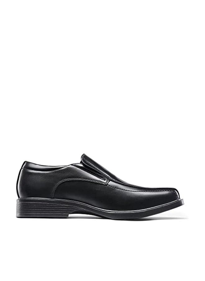 Bruno Marc Men's Square Toe Dress Loafers Shoes,Size 8,5-Black,CAMBRIDGE-05