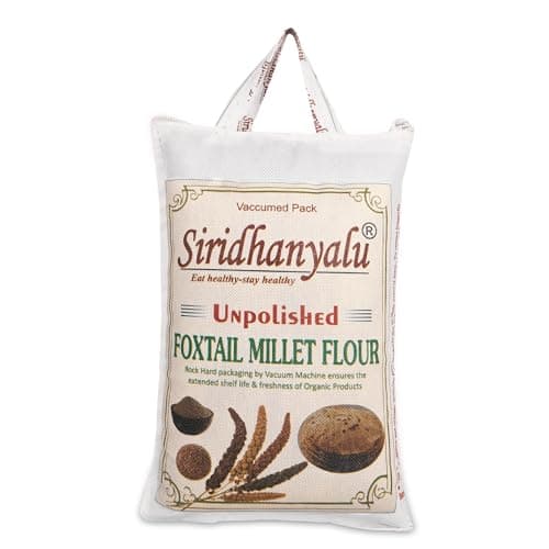 Foxtail Millet Flour (Unpolished & Organic) | Gluten Free Kangni/Thinai/Foxtail Millet Atta ( Powder ) For Healthy Life Style | Foxtail Millet Flour For Weight Management Online New Tech Rock-Hard Vacuumed Pack
