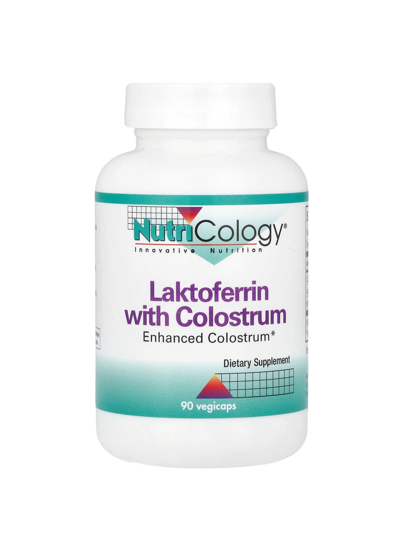 Laktoferrin with Colostrum, 90 Vegicaps