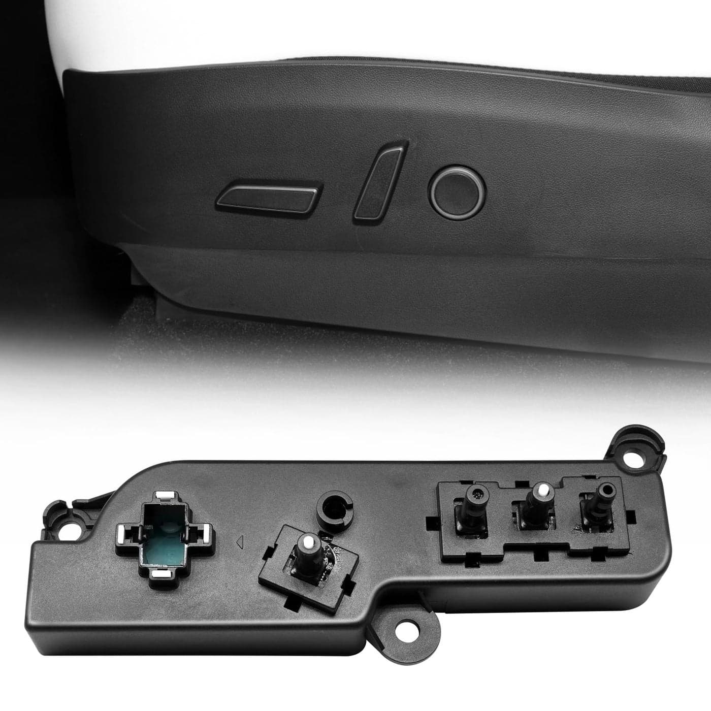 Jaronx Compatible with Tesla Model 3 Model Y Power Seat Control Switch Left Front Driver Seat Adjustment Switch Replacement Fit for Tesla Model 3Y 20172024 Replace for 1098529