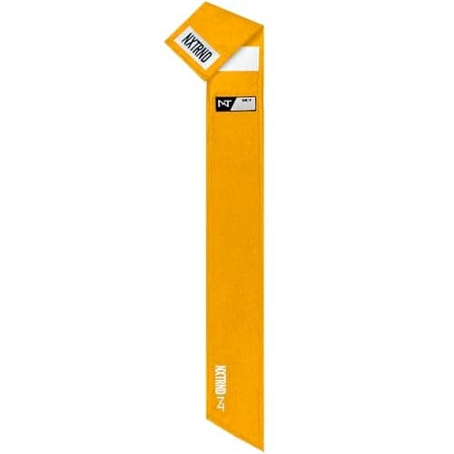 Nxtrnd Streamer Football Towel Thin Sports Towel Dries Hands Football Accessories Yellow
