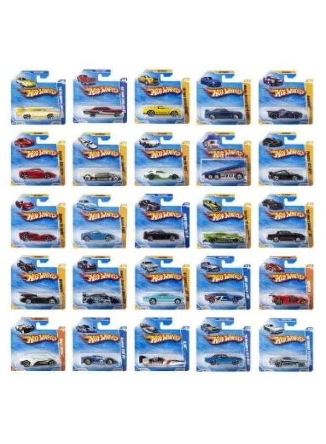 Basic 1:64 Die-Cast Cars, Assortment - 2 Pieces - Style May Vary