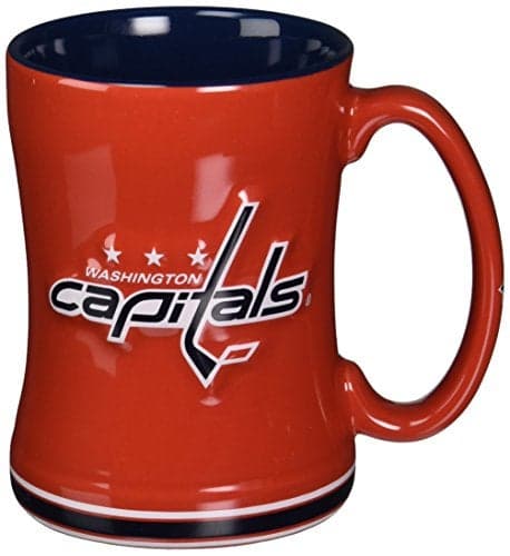 Washington Capitals Logo 14 oz Sculpted Relief Mug