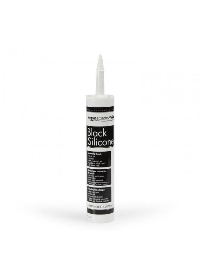 Aquascape Black Silicone Sealant, Safe for Fish, 10.1-ounce |29186