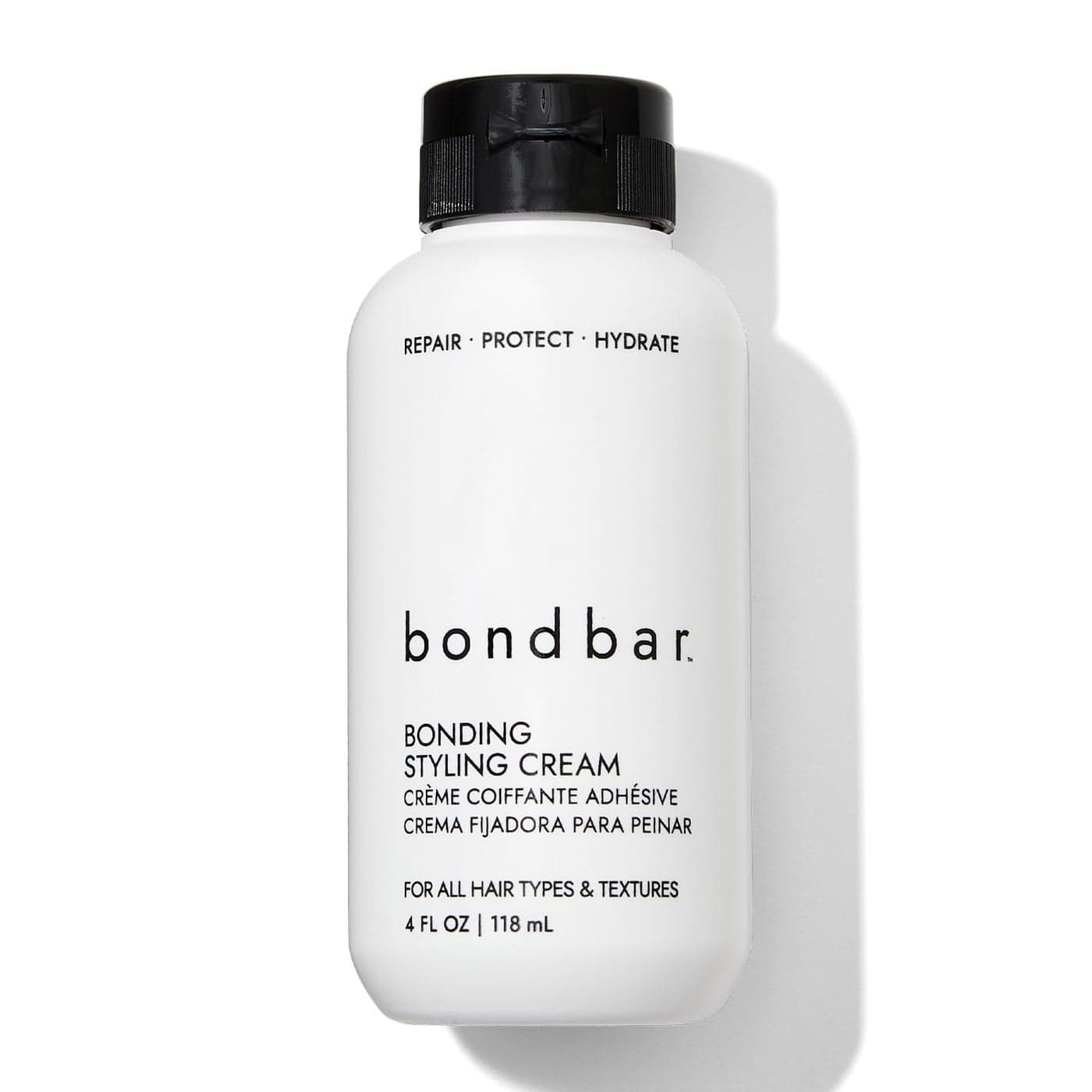Bondbar Styling Cream for Damaged Hair Smooths Strengthens Repairs all Hair Types Textures Vegan CrueltyFree 4 Fl Oz