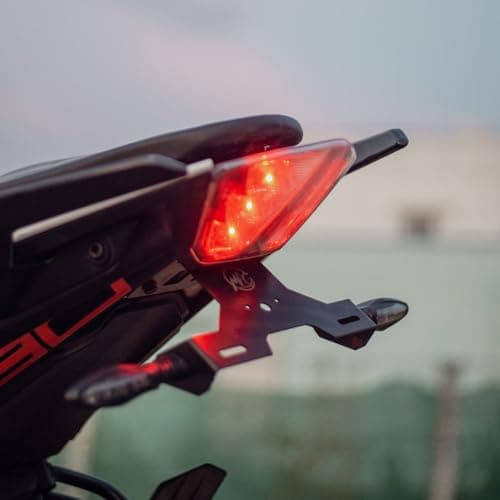 Motoaggrandize Tail Tidy License plate holder for KTM Duke 125 200 250 390 Generation 2 only Colour Black