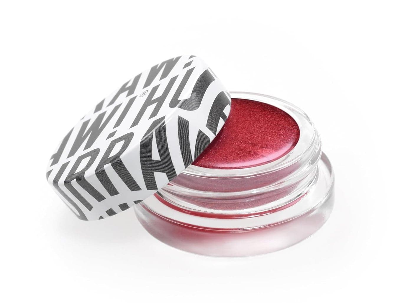 Hurraw Aura Accent Balm Crimson sheer crimson red hue Multiuse highlighter with shimmer Natural cosmetic makeup Clean beauty Organic Vegan and CrueltyFree Coconutbased Made in USA