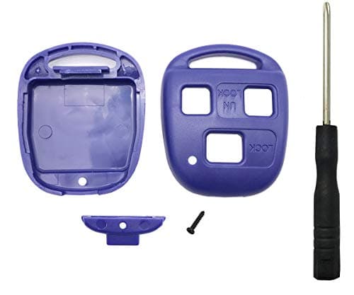 Horande Replacement Key Fob Cover Case fit for Leuxs ES GS GX is LS LX RX SC IS300 IS330 ES300 ES330 RX300 RX330 RX350 LX470 GS300 GS400 GS430 GX470 RX400h SC430 Keyless Entry Key Fob Shell