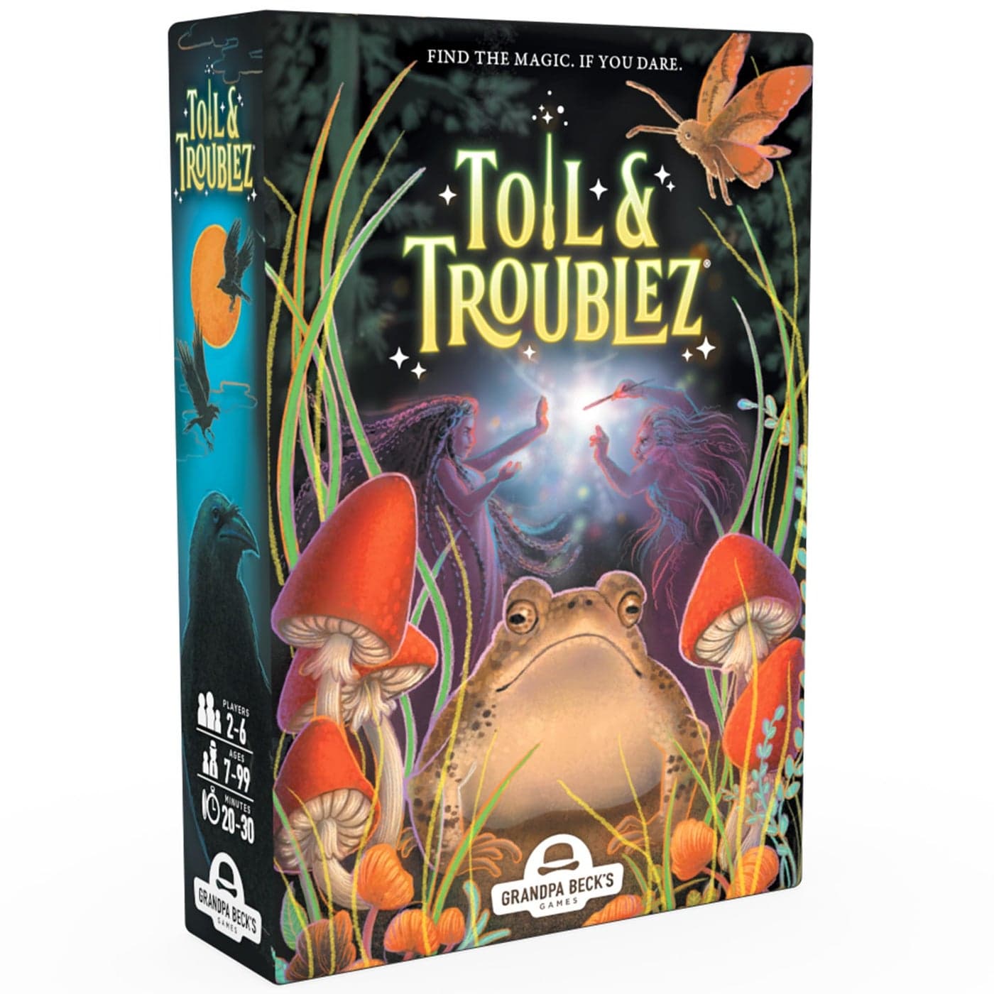 Grandpa Beck's Games Toil & Troublez | from The Creators of Cover Your Assets | Fun Push Your Luck Card Game | for Kids, Teens, and Adults | 2-6 Players, Ages 7+