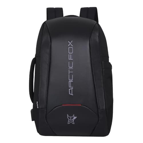 Arctic Fox Kobra Mini Gaming Laptop Backpack (Black) | 15.6 Inches Laptop Bag for Men and Women