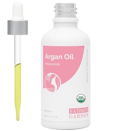 Fatima's Garden Argan Oil - Organic Moisturizer for Skin & Hair, 100ml