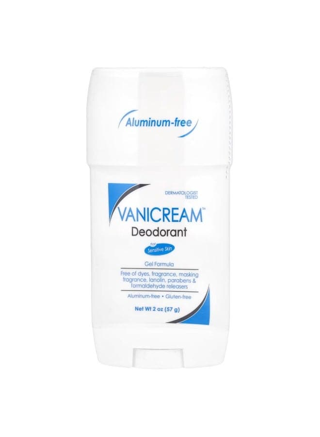 Vanicream, Deodorant For Sensitive Skin, Aluminum-Free, Fragrance Free, 2 oz (57 g)