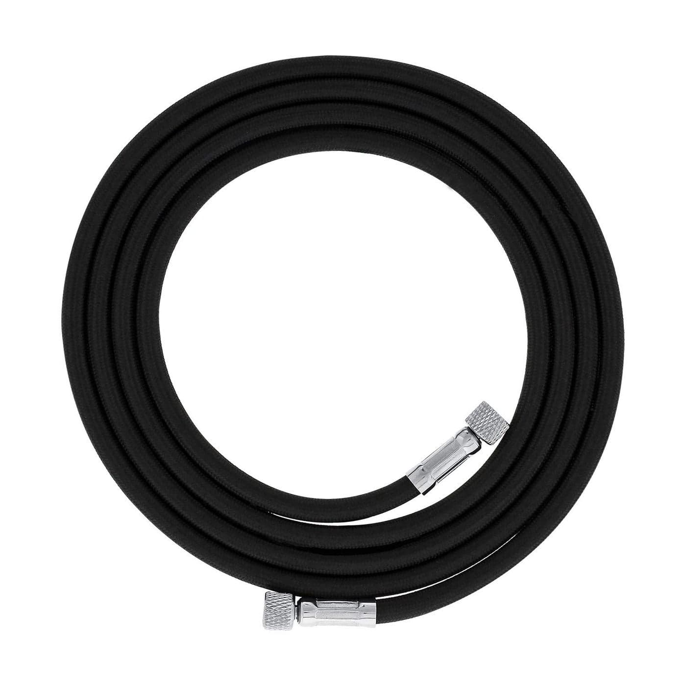 Master Airbrush Premium 10 Foot Nylon Braided Airbrush Hose with Standard 1/8" Size Fittings on Both Ends (Hose Color May Vary)