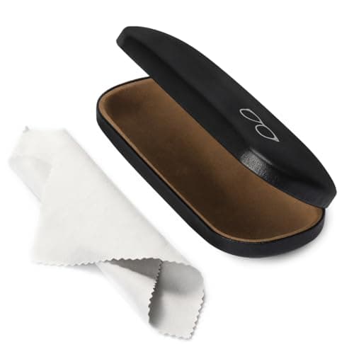 RayLove Unisex Hard Shell Eyeglasses Cases, Protective Case For Glasses