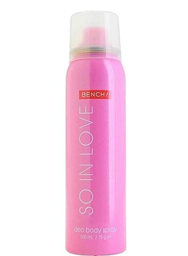 Pink So In Love Deo Body Spray 100ml
