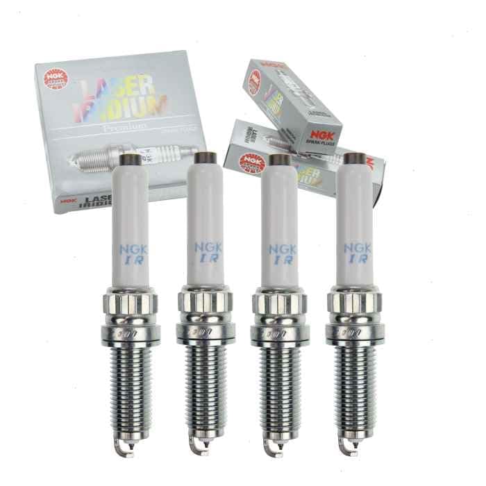 4 pc NGK Laser Iridium Spark Plugs compatible with Mini Cooper 2.0L L4 2014-2019