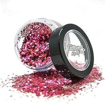 Paintglow Glitter Glitter Biodegradable Colour Red 30g