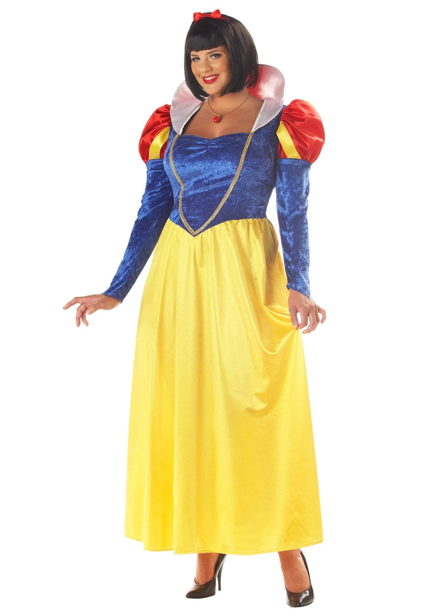 California Costumes womens Plus Snow White Adult Sized Costume, Blue/Yellow, XX-Large US
