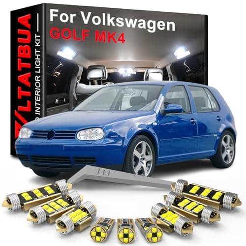 WLTATBUA LED Interior Light Kit Package Replacement for Volkswagen VW GOLF 4 MK4 GTI R32 1997 1998 1999 2000 2001 2002 2003 2004