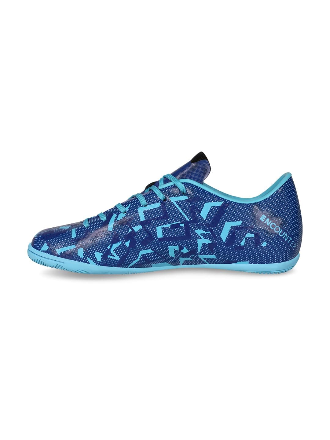 Nivia Encounter 10.0 Fustal Shoes for Men-Premium Performance,Comfort and Style for Fustal Players/Hard Ground Sport Shoes Royal Blue