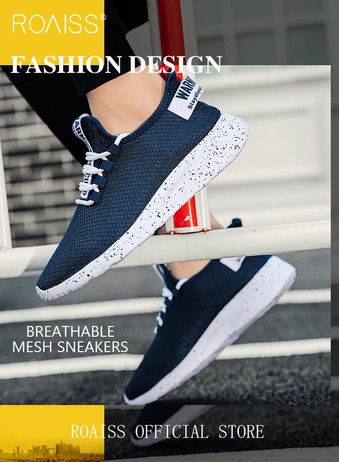 Men's Comfortable Running Walking Sport Shoes High Quality Jogging Sneakers Breathable Non-slip Fitness Training Footwear