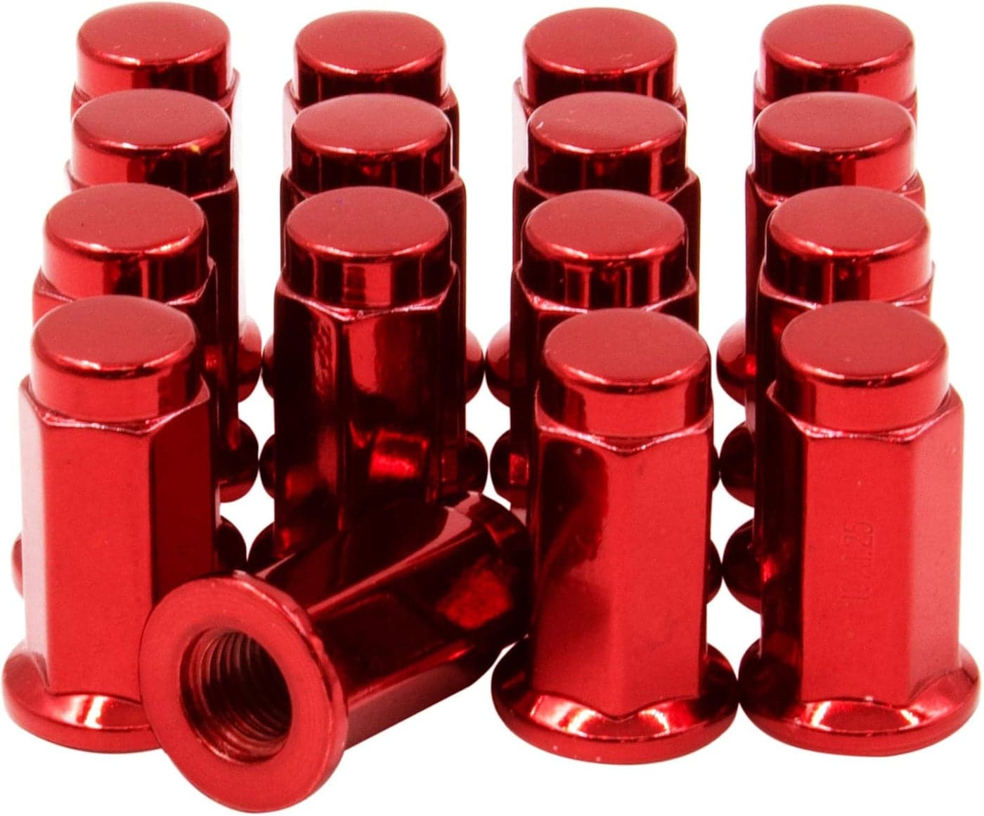 Set of 16 Red ATV & UTV Lug Nuts