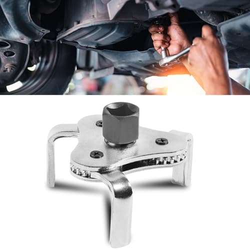Lonuxi Oil Filter Wrench Tool Adjustable 3 Jaw 2 Way Oil Filter Remover Tool from 212 Inch to 45 Inch Universal Car Accessories Oil Filter Tool for Most Cars Trucks