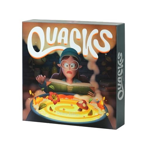 Quacks Deluxe Edition Board Game Formerly of Quedlinburg The New Look and New Name for The Classic Game of Exploding Potions