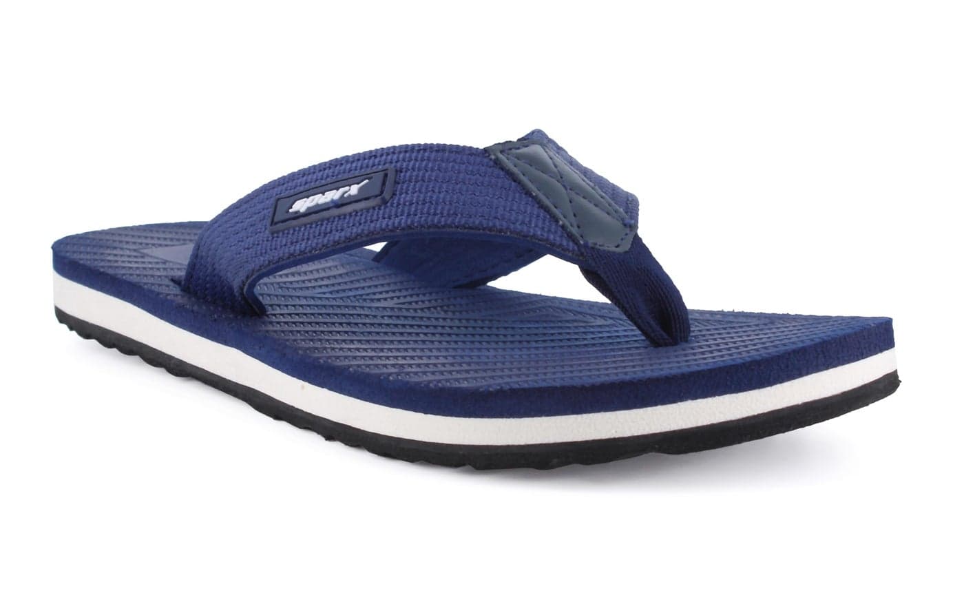 SPARX Mens Sfg-68 Navy White Slipper - 6 UK (SFG-549)