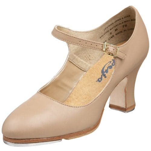 Capezio womens Manhattan Xtreme Tap dance shoes, Caramel, 8.5 US
