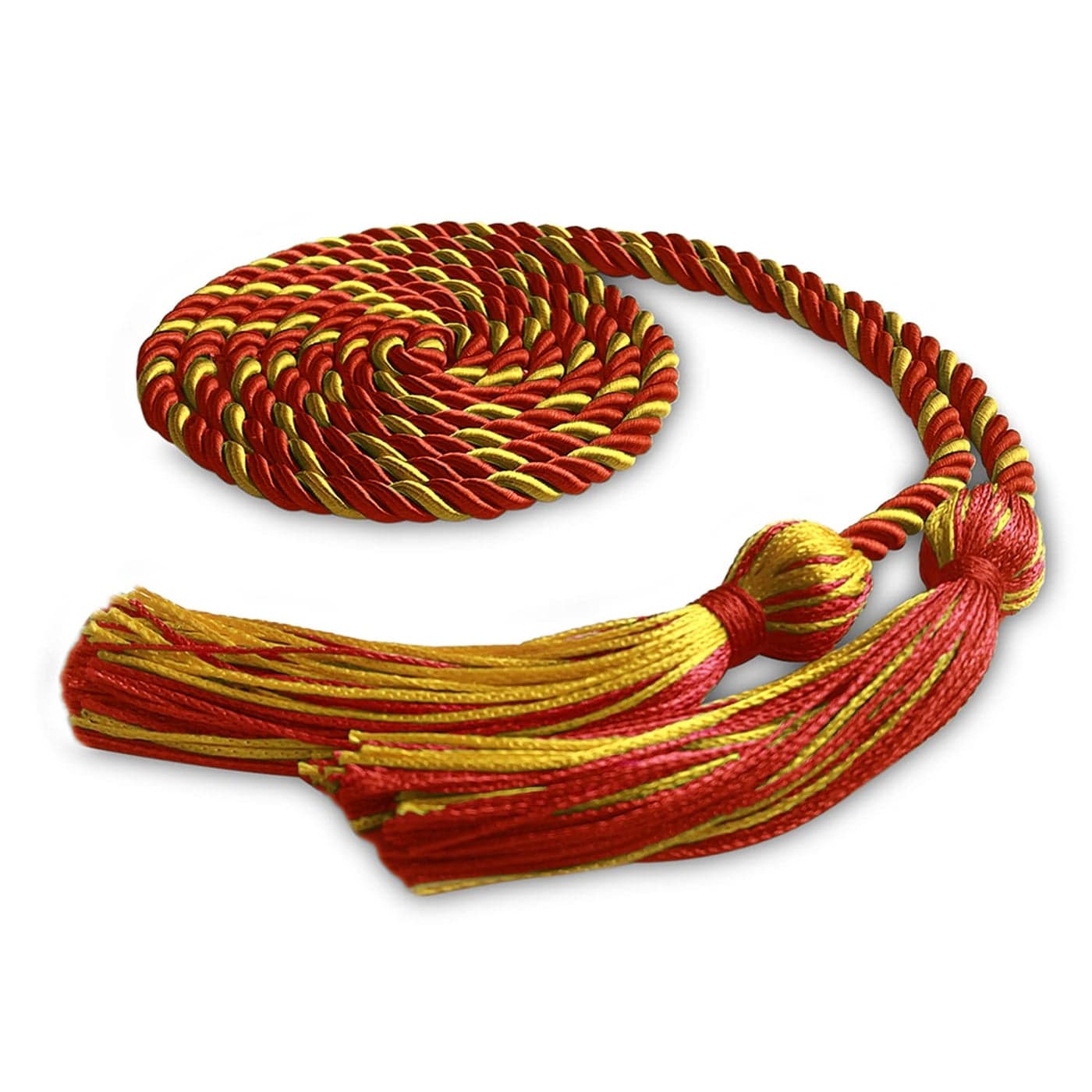 Endea Graduation Single Honor Cord TwoColor RedGold