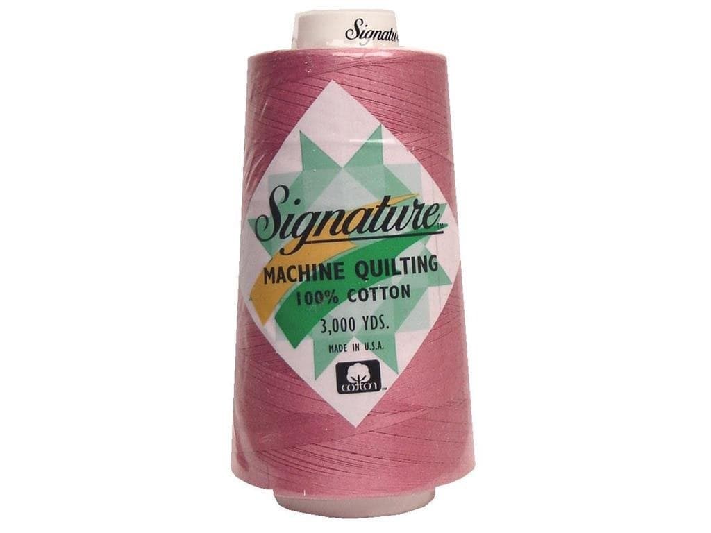 Signature Thread Signature 100% Ctn Quilt Thread 3000yd Rose Cotton 3000