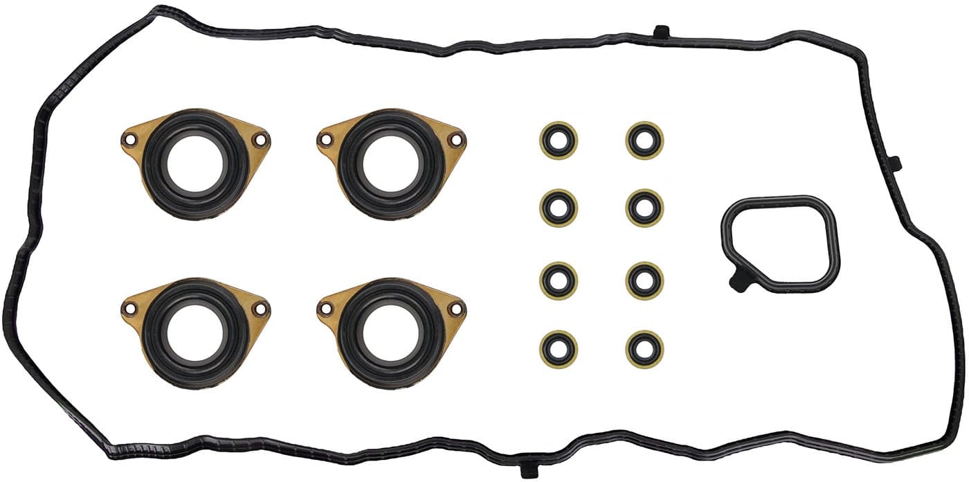 Engine Valve Cover Gasket Set for Honda Accord 24L K24 EX EXL LX LXS Coupe Sedan Sport Sedan 2Door 4Door 2013 2014 2015 2016 2017 Replace 120305A2A01