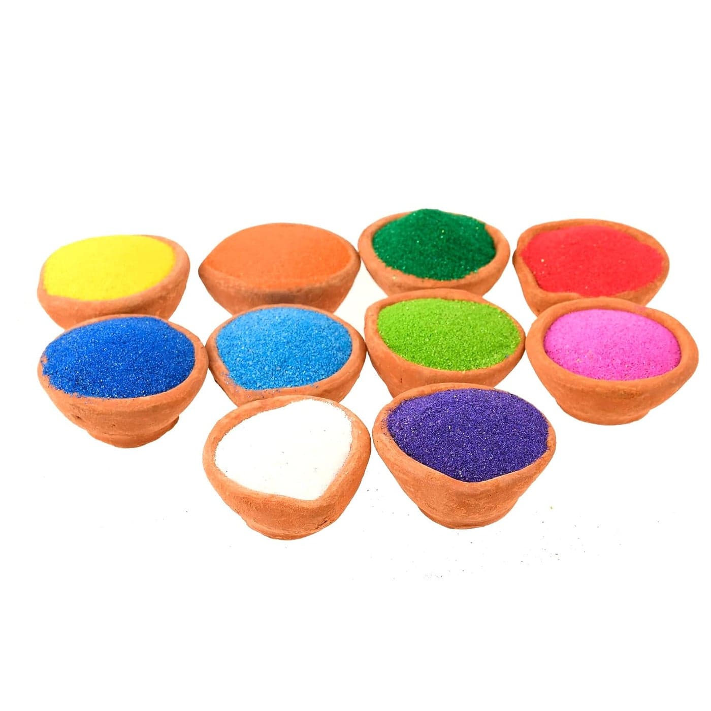 Saudeep India Rangoli Color Powder Multicolored Rangoli Rangoli Colour Powder Rang for Diwali Navratri Pongal Pooja Mandir Colour Powder Set800 Grams10 Colors