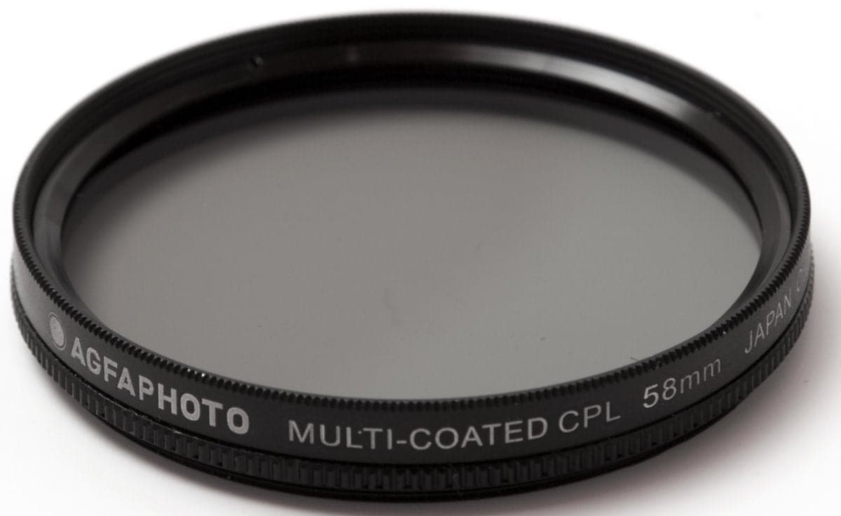 AGFA 58mm Multi-Coated Circular Polarizing (CPL) Filter