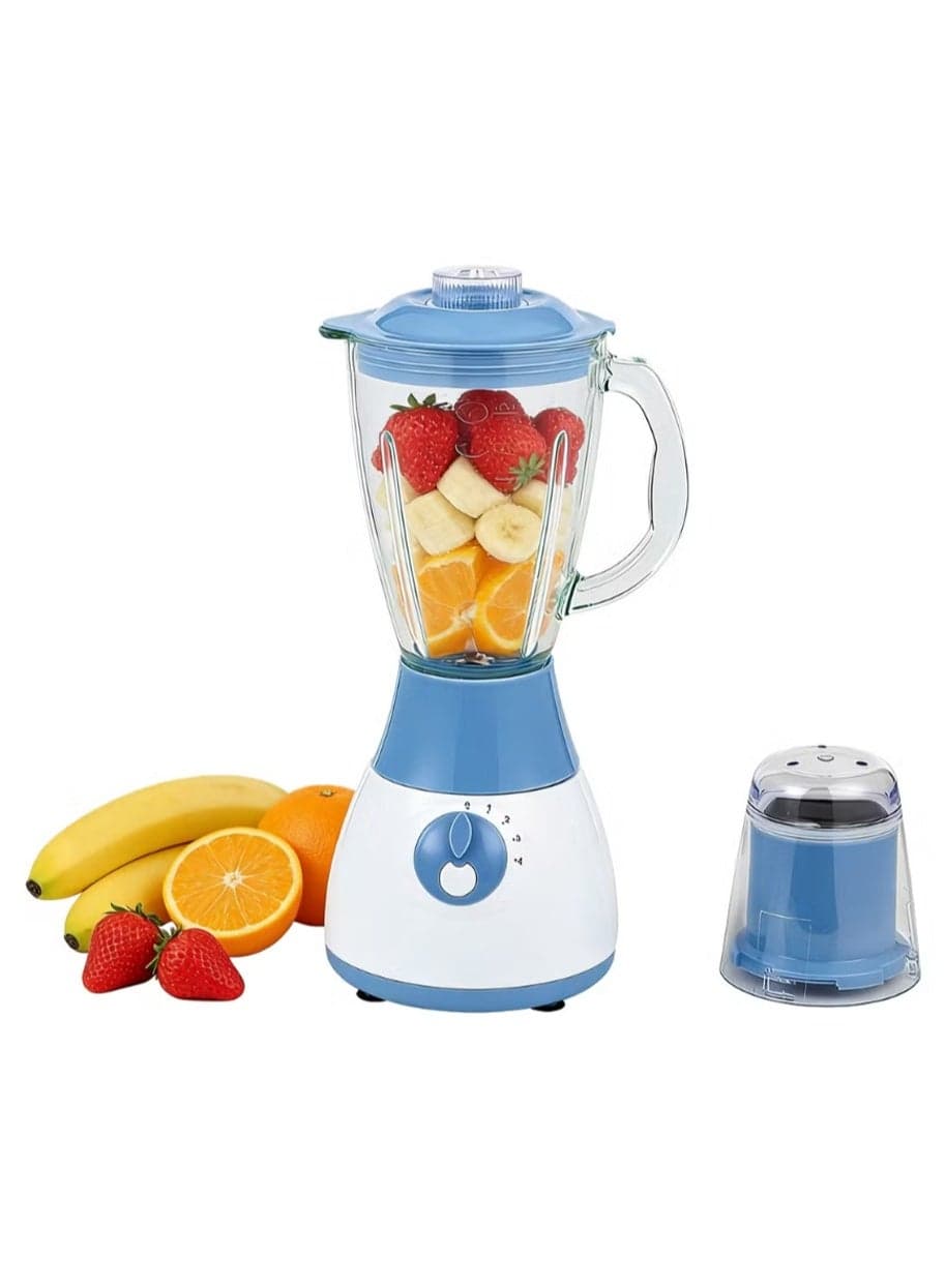 Silver Love Premium Blender with Extra Grinding Jar High Speed Operation and Durable Construction Suitable for Juices Milkshakes Chutneys and Spice Powders