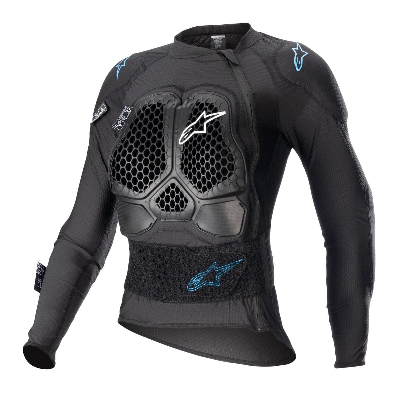 Alpinestars 65168231079S Stella Bionic Action V2 Protection Jacket BlkCyan Sm