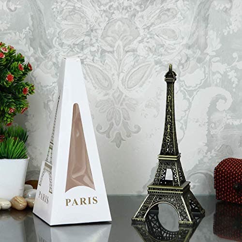 Lavanaya Silver - Eiffel Tower Showpiece | Statue | Home Decor | Office Decor | Table Top 7 INCH