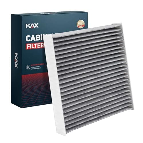 KAX HEPA Cabin Air Filter with Activated Carbon CF11924 Replacement for Fiat 500 2012 2013 2014 2015 2016 2017 2018 2019 Passenger Compartment Air Filter