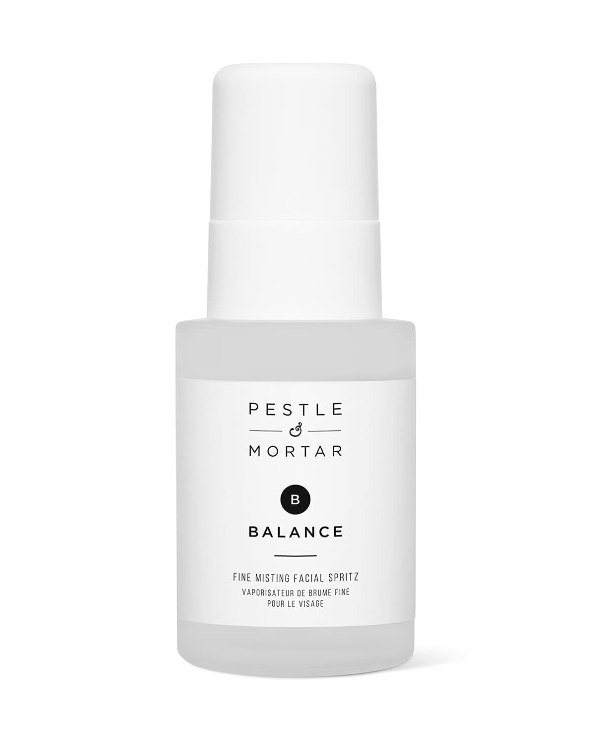 Pestle Mortar Balance UltraFine Face Mist Hydrating Facial Spray Moisturizer with Deep Sea Magnesium Gentian Root Extract Hydrating and refreshing face toner 101 Fl Oz