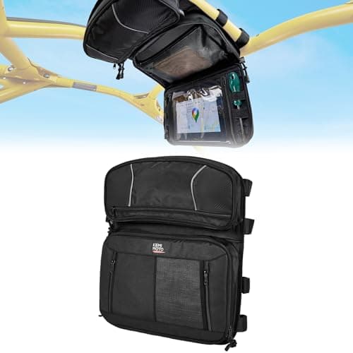 KEMIMOTO UTV Overhead Roof Bag LargeCapiticy 1680D Waterproof Overhead Roof Storage Bag Compatible with Maverick R 2024