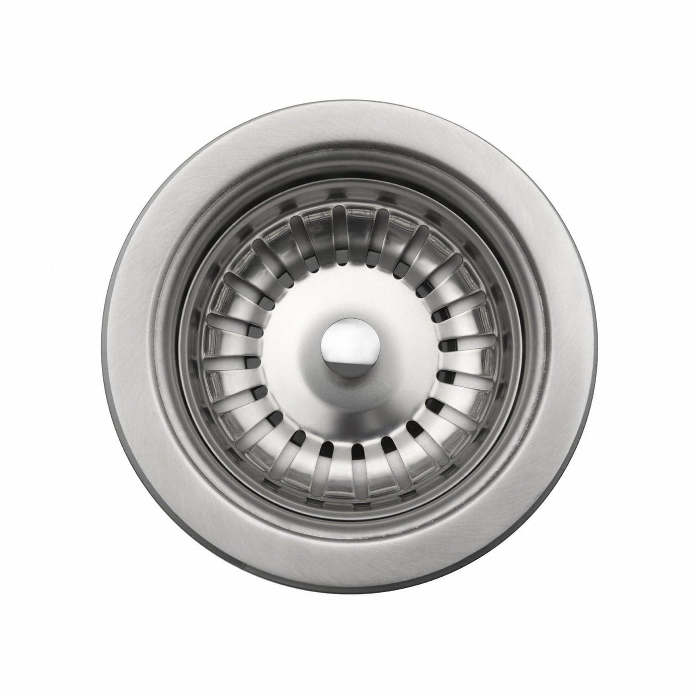 Kraus Kitchen Sink Stainless Steel Drain Assembly with Strainer Fits Standard 35 in or 4 in Drain Openings