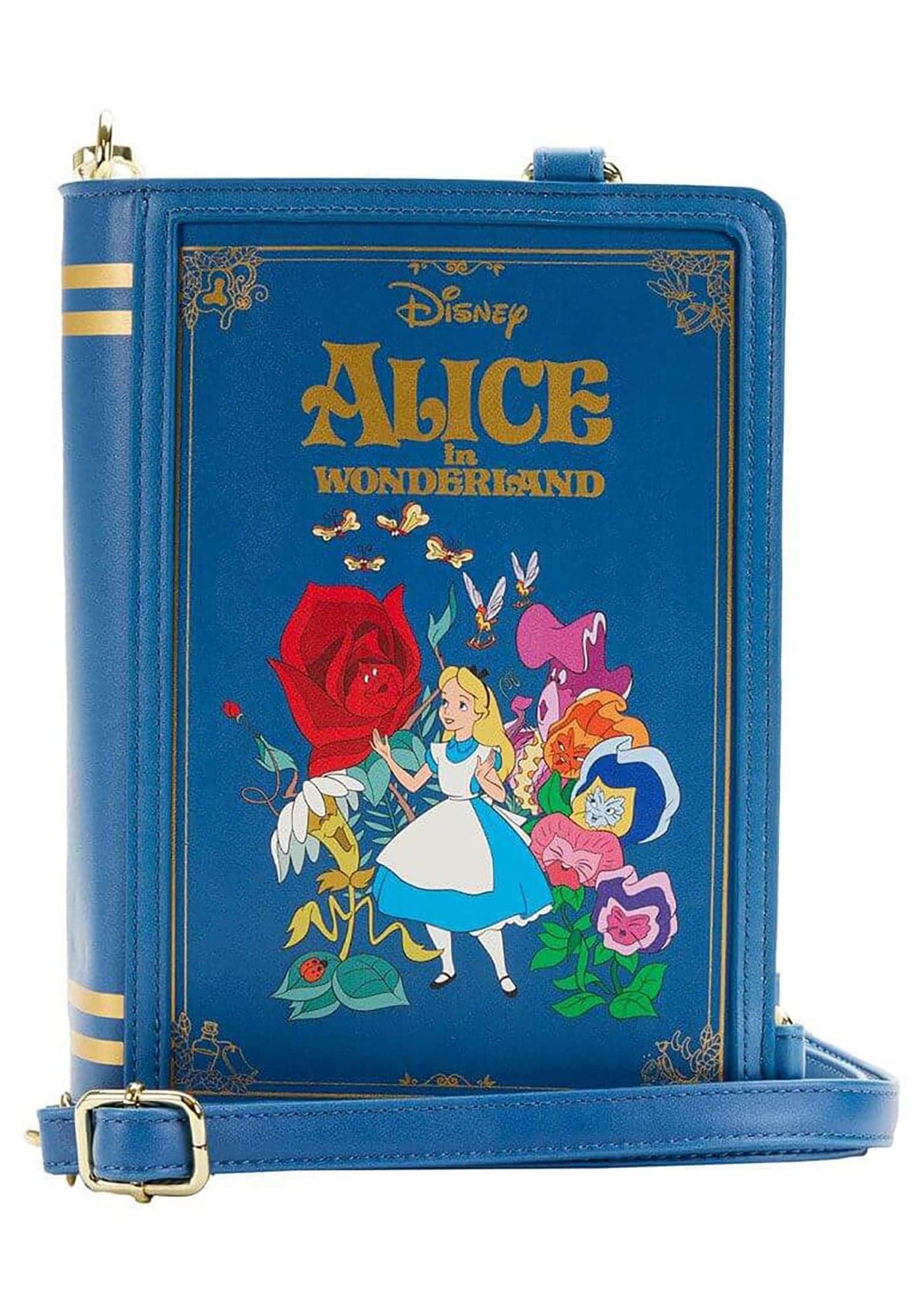 Loungefly Disney Alice In Wonderland Classic Boos Convertible CrossbodyBackpack
